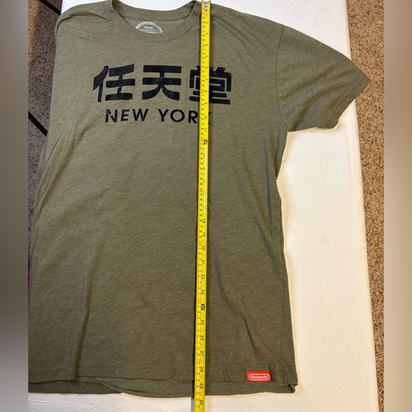 Nintendo Olive Green New York Tee - Picture 6 of 7